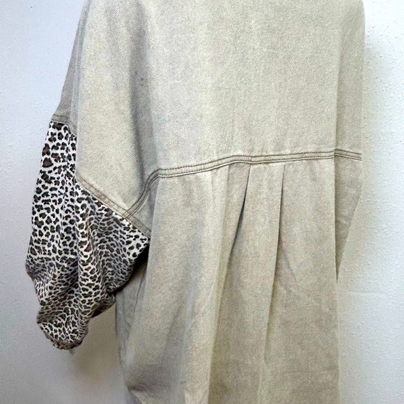 POL Denim shirt Shacket - Picture 6 of 9